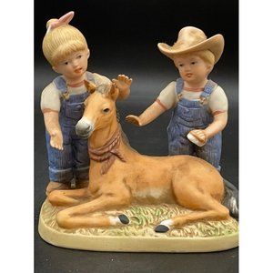 Homeco Denim Days "Newborn Colt--No Box Height 6 Inches